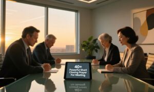 40+ Powerful Short Closing Prayer For Meeting