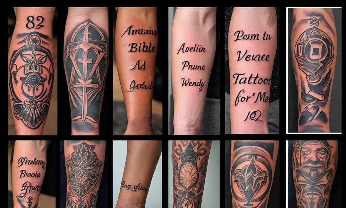 82 Amazing Bible Verse Tattoos for Men