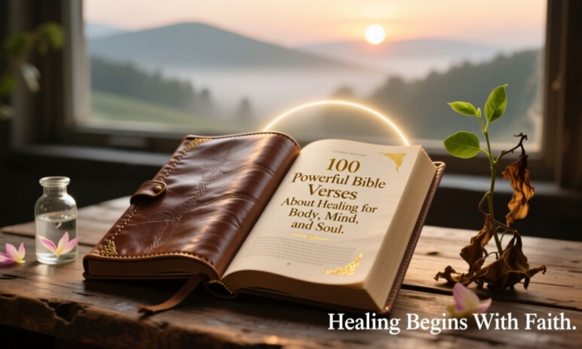 100 Powerful Bible Verses About Healing for Body, Mind, and Soul