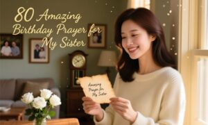 80 Amazing Birthday Prayer for My Sister