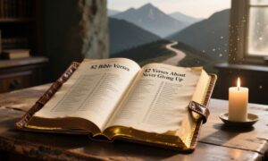 82 Bible Verses About Never Giving Up