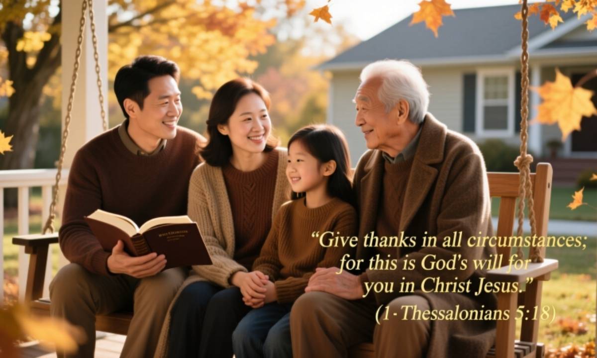 Bible Verses About Being Thankful for Family 2025