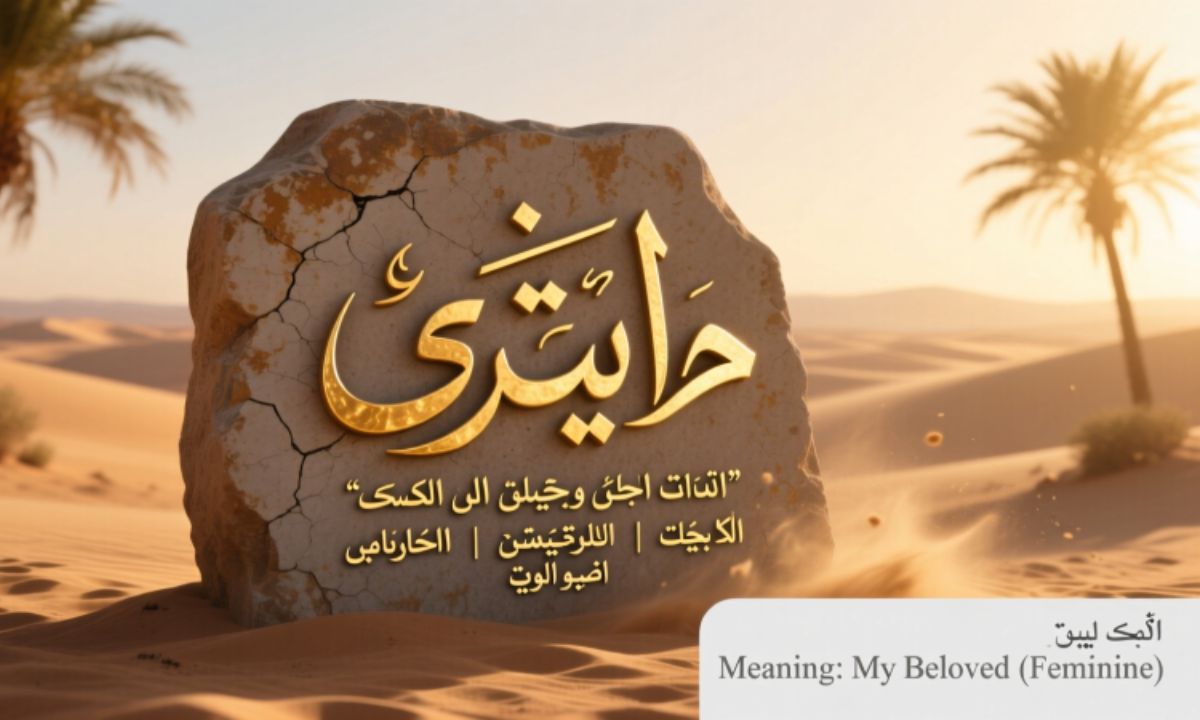 The Word “Habibti” Meaning in Arabic With Examples