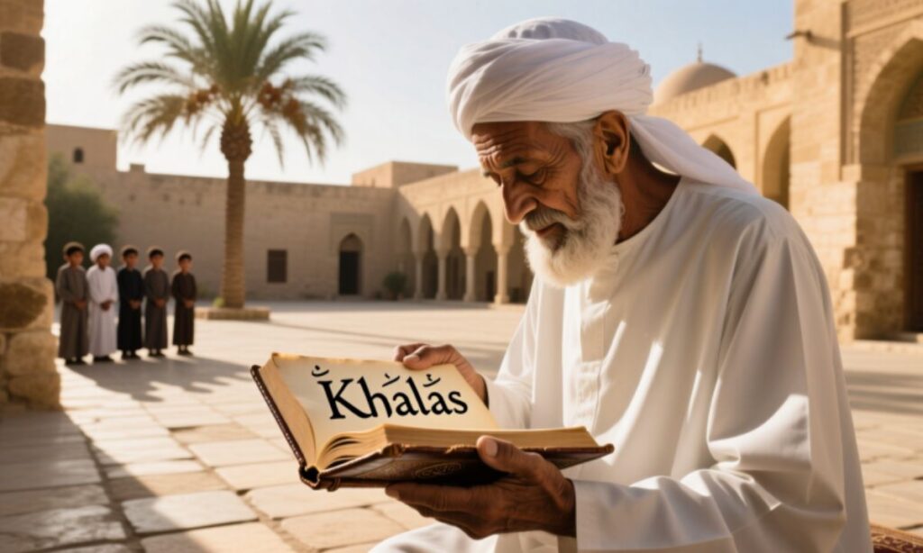 Cultural or Quranic Significance of “Khalas”