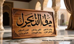 The Word Jazakallah Khair Meaning in Arabic With Examples