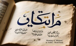 The Word Miskeen Meaning in Arabic With Examples